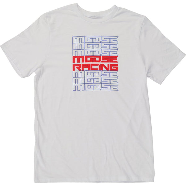 Moose Offroad Youth Recurrence T-Shirt - White - XL 3032-3804