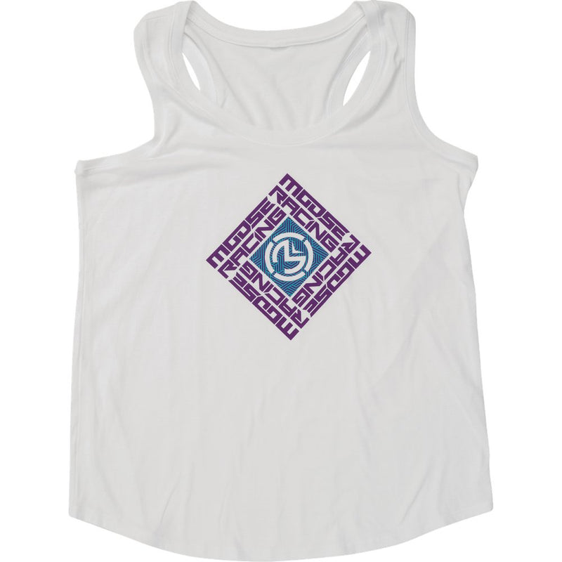 Moose Offroad Women's Spin Sync Tank Top - White - XL 3031-4283
