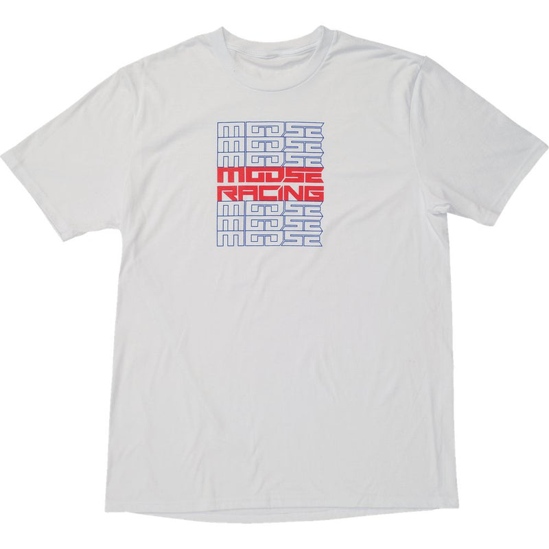 Moose Offroad Recurrence T-Shirt - White - Large 303024437