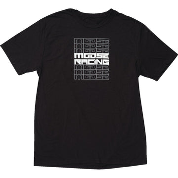 Moose Offroad Recurrence T-Shirt - Black - Large 3030-24430
