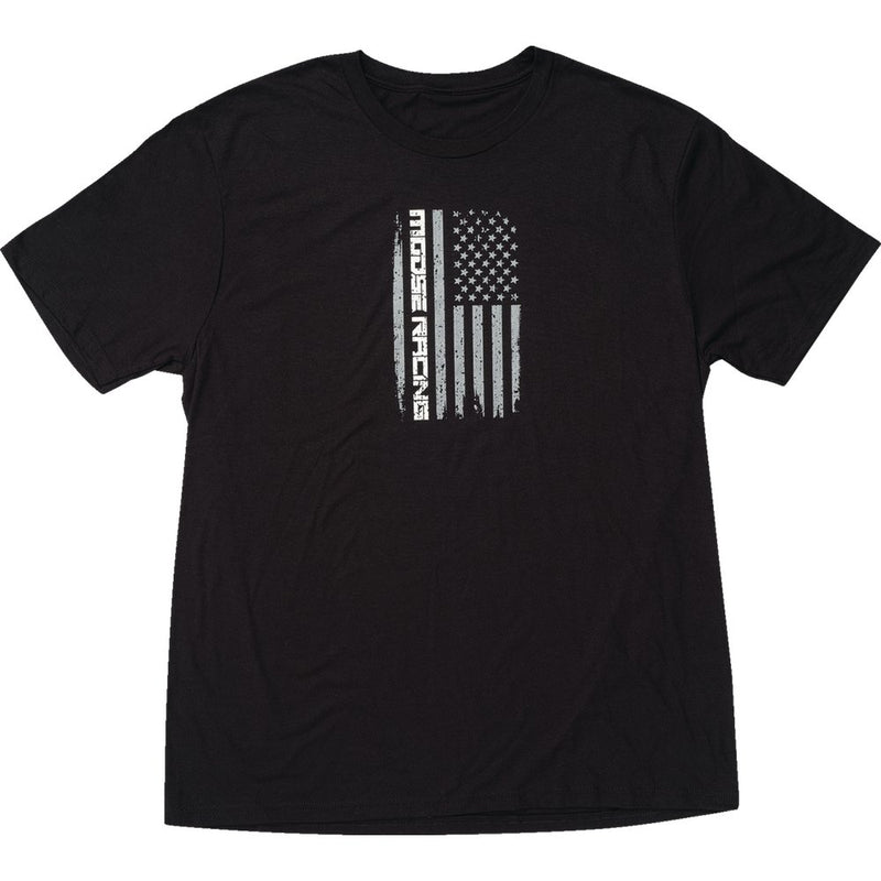 Moose Offroad Stars and Stripes Forever T-Shirt - Black - Small 3030-24423