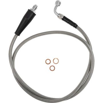 Moose Offroad Stainless Steel Braided Clutch Line - Husqvarna H01-3-023/P