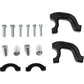 Moose Offroad Evo 2 Black Debris Deflectors with Tapered Clamp Set 50-5218B