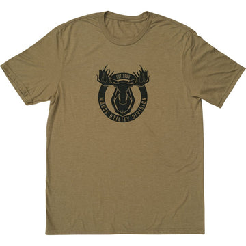 Moose Offroad MUD Badge T-Shirt - Brown - Medium 3030-24382