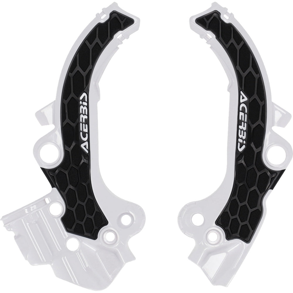 Acerbis X-Grip Frame Guards - Black/White - SX 65 2985891035