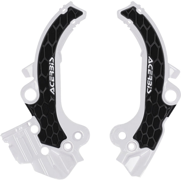 Acerbis X-Grip Frame Guards - Black/White - SX 65 2985891035
