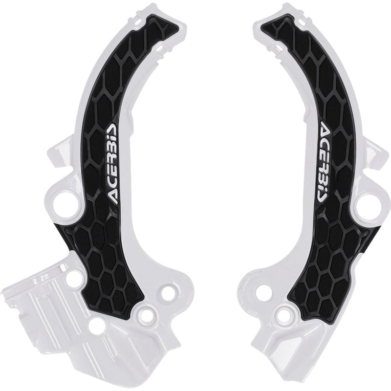 Acerbis X-Grip Frame Guards - Black/White - SX 65 2985891035