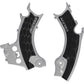 Acerbis X-Grip Frame Guards - Black/Silver - CRF450R 2986181015