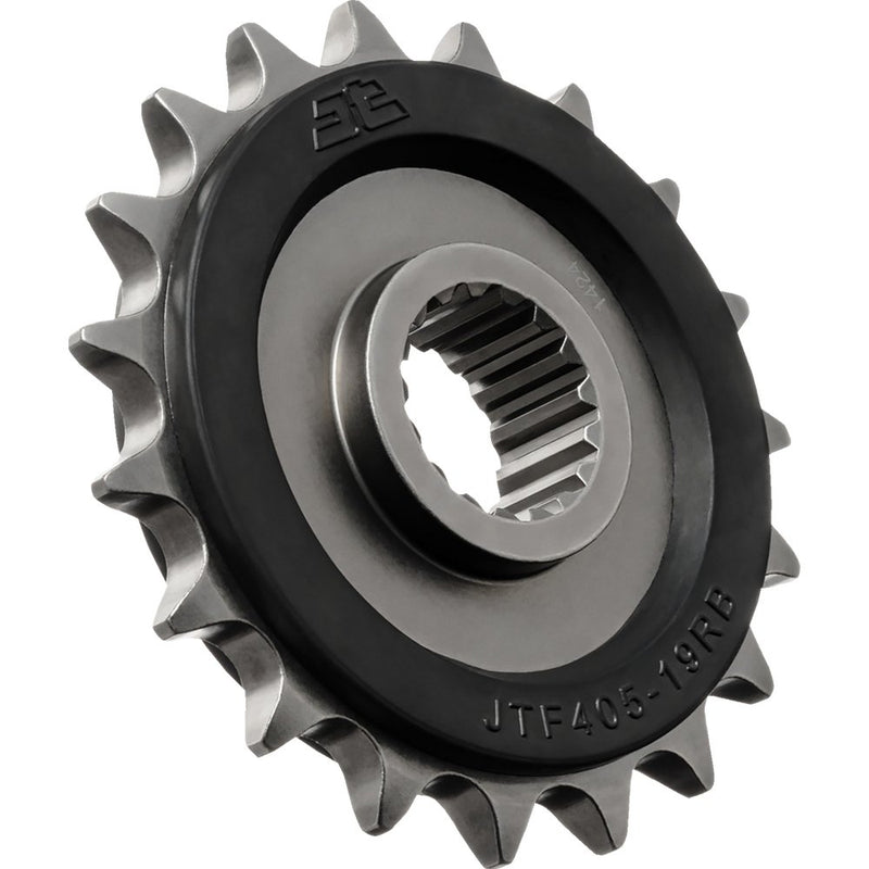 JT Sprockets Front Sprocket - Rubber Cushioned - 19 Tooth - F800R JTF405.19RB