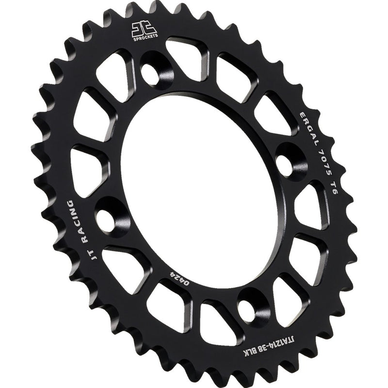JT Sprockets Rear Sprocket - Aluminum - 56 Tooth - Black - CR85/CRF150 RB JTA215.56BLK