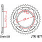JT Sprockets Rear Sprocket - 45 Tooth - Yamaha JTR1877.45