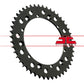 JT Sprockets Rear Sprocket - 47 Tooth - Yamaha JTR853.47