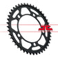 JT Sprockets Rear Sprocket - 44 Tooth - BMW JTR10.44