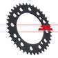 JT Sprockets Rear Sprocket - 40 Tooth - XT600 JTR857.40