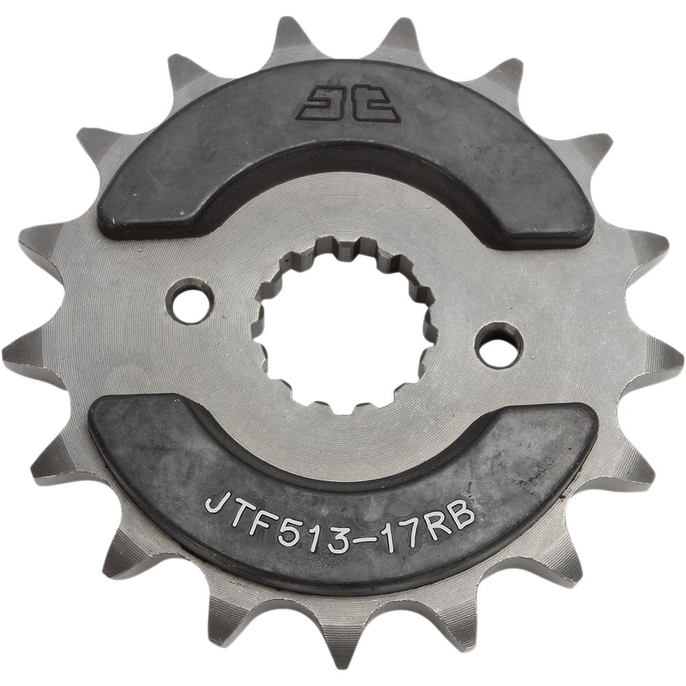 JT Sprockets Sprocket - Front - Kawasaki/Suzuki/Yamaha - 17-Tooth JTF513.17RB