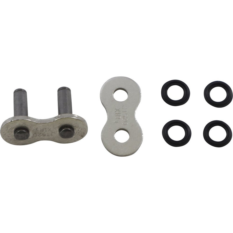 JT Chains 520 X1R3 - Nickel - Rivet Connecting Link JTC520X1R3NNRL