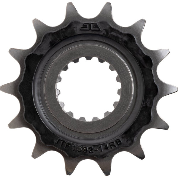 JT Sprockets Front Sprocket - Rubber Cushioned - 14 Tooth - Yamaha JTF1592.14RB