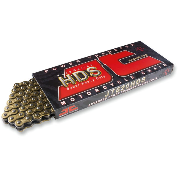JT Chains 520 HDS - Ultimate Competition Chain - Steel - 120 Links JTC520HDS120SL