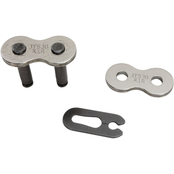 JT Chains 530 X1R - Replacement Master Link - Clip - Nickel JTC530X1RNNSL