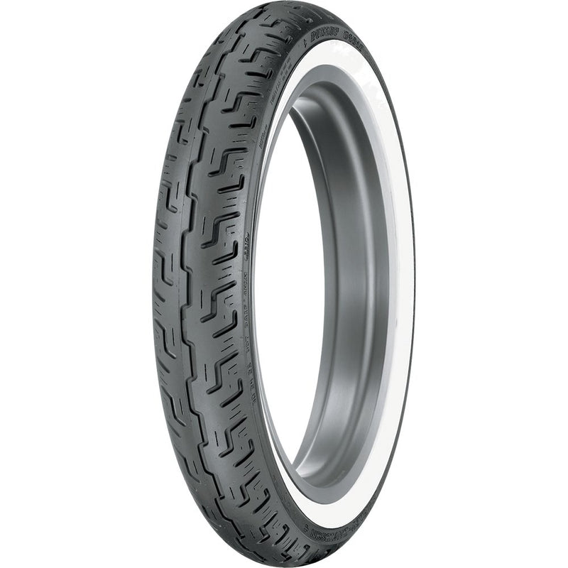 Dunlop Tire - D401 - Front - 100/90-19 - Wide Whitewall - 57H 45064215