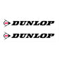 Factory Effex FX Swingarm Sticker - Dunlop - Black 02-7069