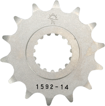 JT SPROCKETS Counter Shaft Sprocket - 14-Tooth JTF1592.14 by JT Countershaft Sprockets   Steel