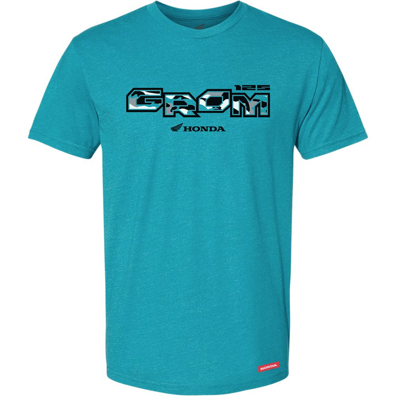 Honda Apparel Honda Grom T-Shirt - Teal - Large NP21S-M2468-L