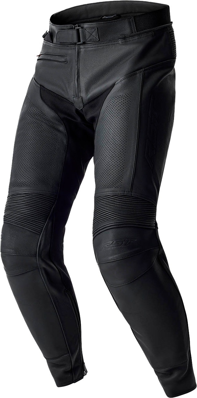 RST T2 D3O Leather CE Pants - Black - 3XL