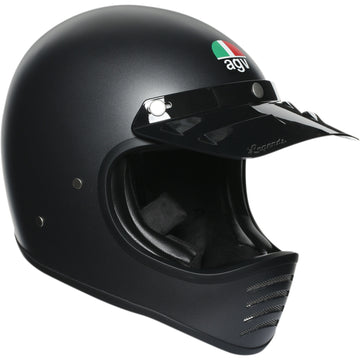 AGV X101 Helmet - Matte Black - Small 20770154N000110 | Dual S PO Rt Helmets