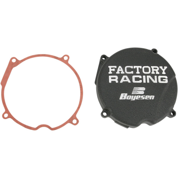 Boyesen Ignition Cover - Black - Honda CR500R SC03B