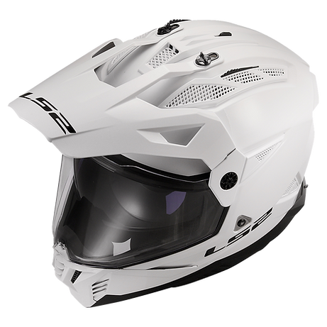 LS2 Blaze II Solid Adventure Motorcycle Helmet W/ SunShield