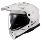 LS2 Blaze II Solid Adventure Motorcycle Helmet W/ SunShield