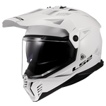 LS2 Blaze II Solid Adventure Motorcycle Helmet W/ SunShield