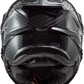 LS2 Explorer C Solid Adventure Motorcycle Helmet W / Sunshield Matte Carbon - XX-Largearge