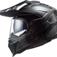 LS2 Explorer C Solid Adventure Motorcycle Helmet W / Sunshield Matte Carbon - XX-Largearge