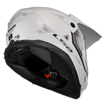LS2 Blaze II Solid Adventure Motorcycle Helmet W/ SunShield
