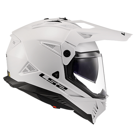 LS2 Blaze II Solid Adventure Motorcycle Helmet W/ SunShield
