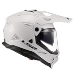 LS2 Blaze II Solid Adventure Motorcycle Helmet W/ SunShield