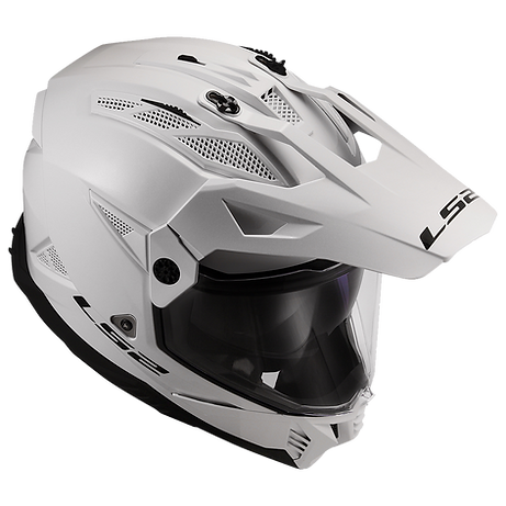 LS2 Blaze II Solid Adventure Motorcycle Helmet W/ SunShield