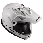 LS2 Blaze II Solid Adventure Motorcycle Helmet W/ SunShield