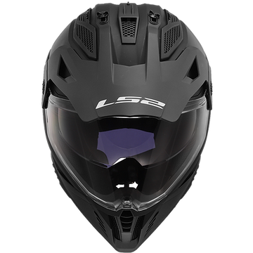LS2 Blaze II Solid Adventure Motorcycle Helmet W/ SunShield