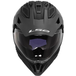 LS2 Blaze II Solid Adventure Motorcycle Helmet W/ SunShield