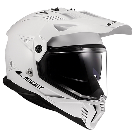 LS2 Blaze II Solid Adventure Motorcycle Helmet W/ SunShield