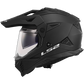 LS2 Blaze II Solid Adventure Motorcycle Helmet W/ SunShield