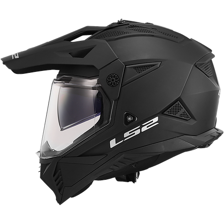 LS2 Blaze II Solid Adventure Motorcycle Helmet W/ SunShield