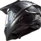 LS2 Explorer C Solid Adventure Motorcycle Helmet W / Sunshield Matte Carbon - XX-Largearge