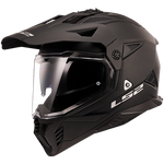 LS2 Blaze II Solid Adventure Motorcycle Helmet W/ SunShield