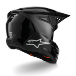 Alpinestars Sm3 Solid Helmet- Black Glossy Small