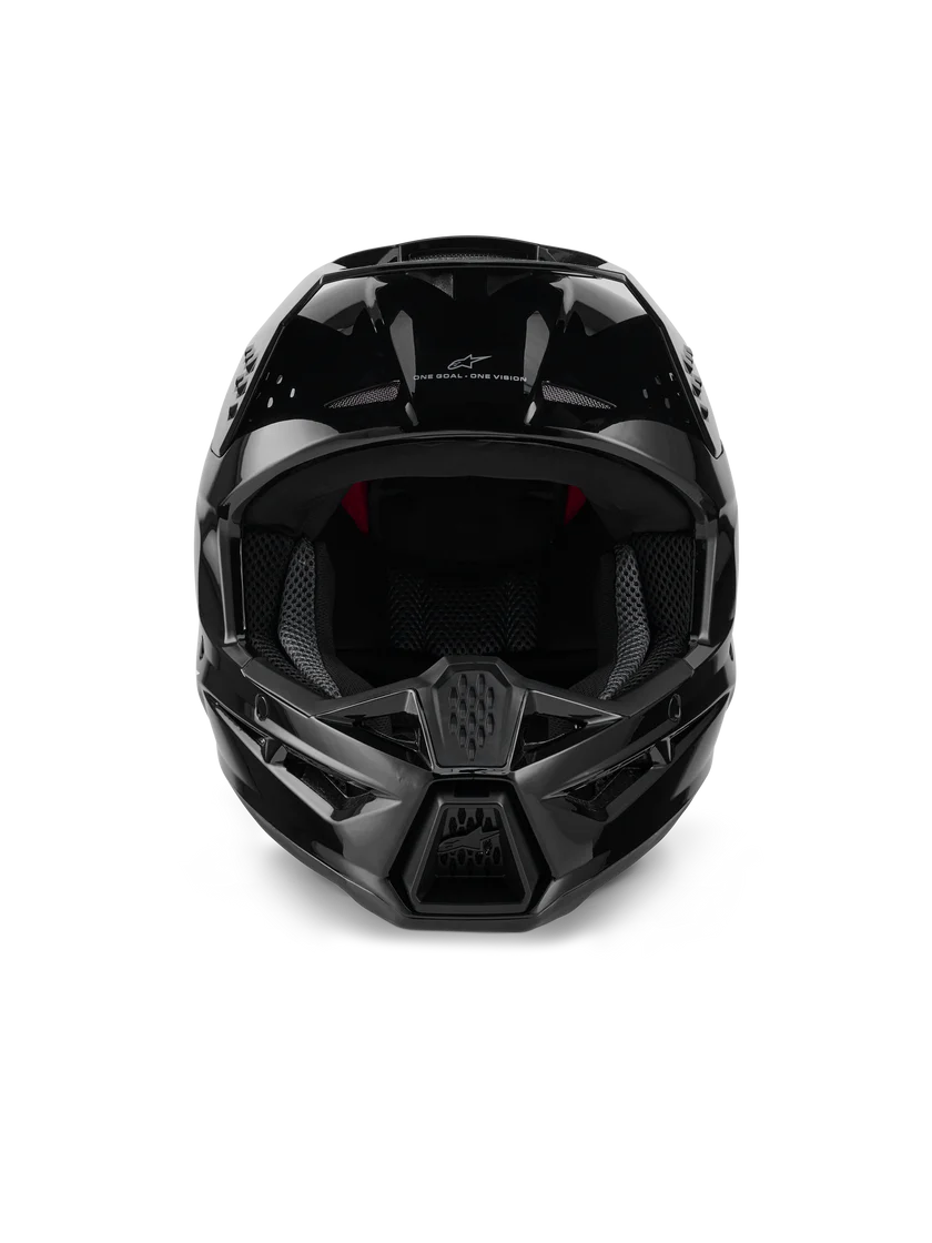 Alpinestars Sm3 Solid Helmet- Black Glossy Small