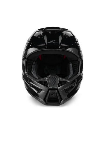 Alpinestars Sm3 Solid Helmet- Black Glossy Small